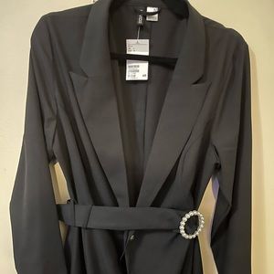 Black blazer dress